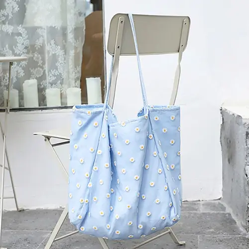 Trendy Canvas Beach Bag for All Your Essentials